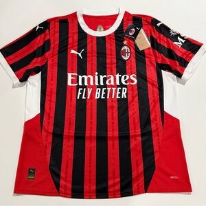 2024-25 AC Milan Home Shirt Pulisic #11  size XL.